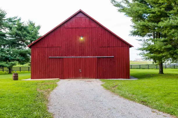 wood barn construction
