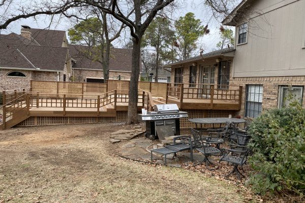 Wood and composite decking